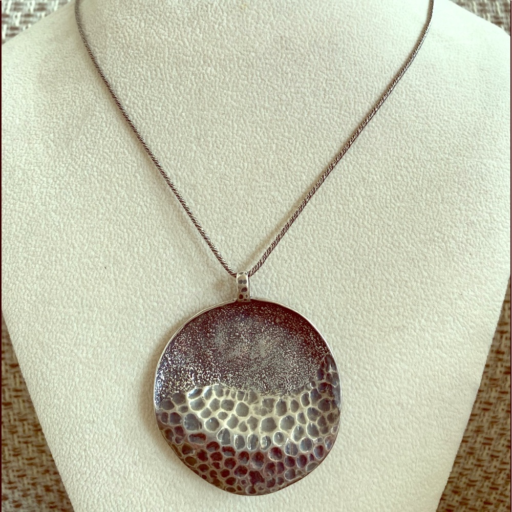 Silpada oxidized sterling silver necklace
